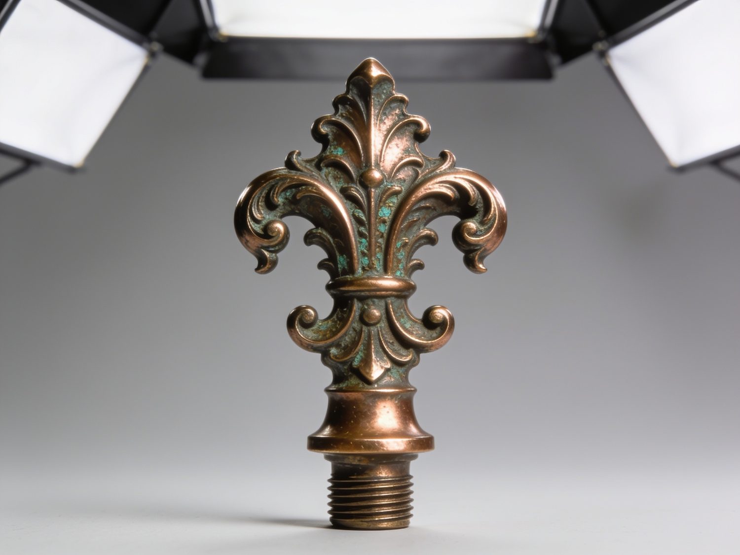 C430 The St. Augustine copper conductor head